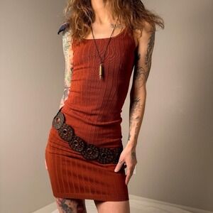 Ribbed Bodycon Mini Dress – Windsor (Small)